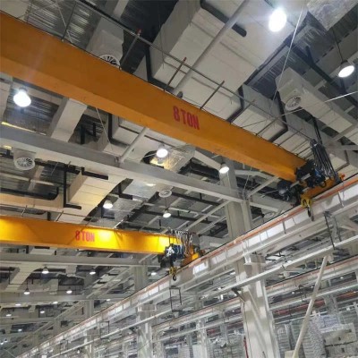 High-Level Configuration Bridge Crane Single Beam 5T-10T Capacity CE Certified