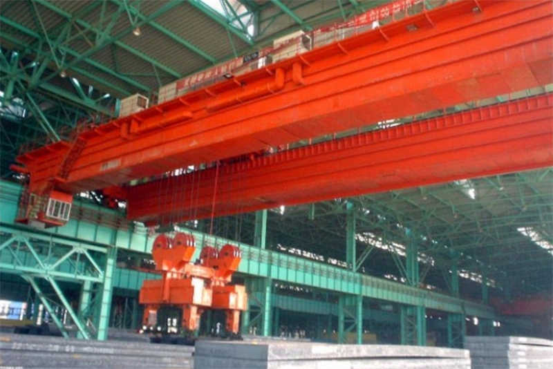 Factory Double Beam EOT Crane - 5-50 Ton Capacity with Heavy Duty Winch