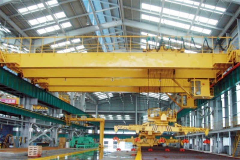Factory Double Beam EOT Crane - 5-50 Ton Capacity with Heavy Duty Winch
