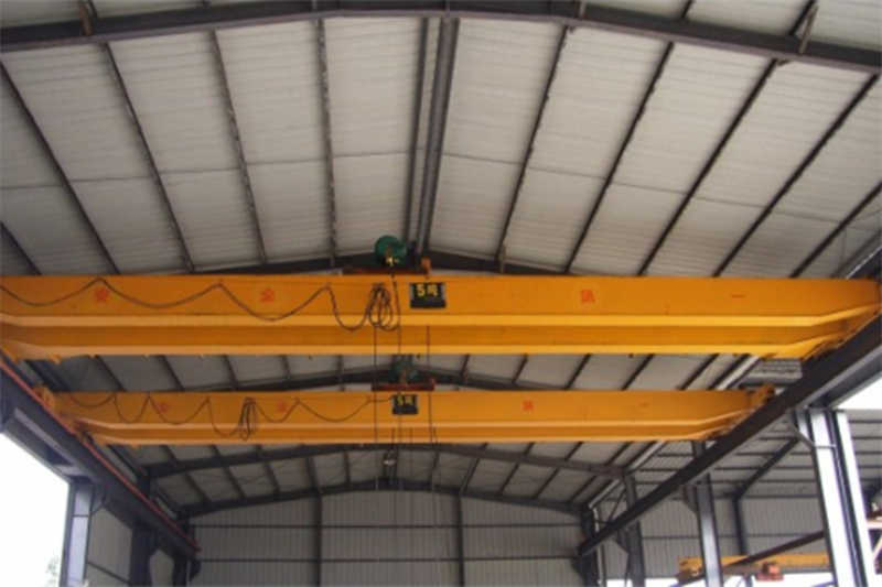 Magnetic Double Girder Overhead Crane Perfect for Steel Plate Handling 5-50T