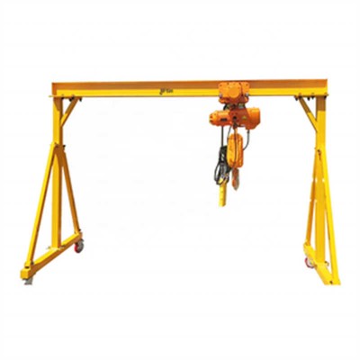 1 Ton Portable Manual Gantry Crane – Easy Assemble, Lightweight & Mobile