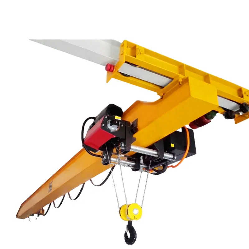 Best Price 1 Ton Single Beam Crane China Manufacturer Delivering to Saudi Arabia