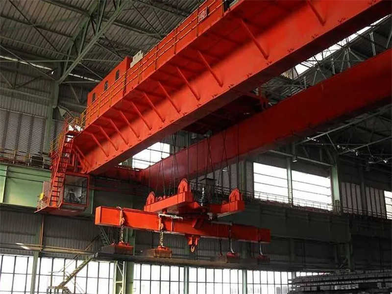 High Capacity Double Girder Overhead Crane 10-500 Tons for Industrial Use
