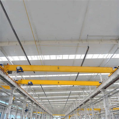 10 Ton Single Beam EOT Crane - Energy-Efficient VFD & Remote Operation
