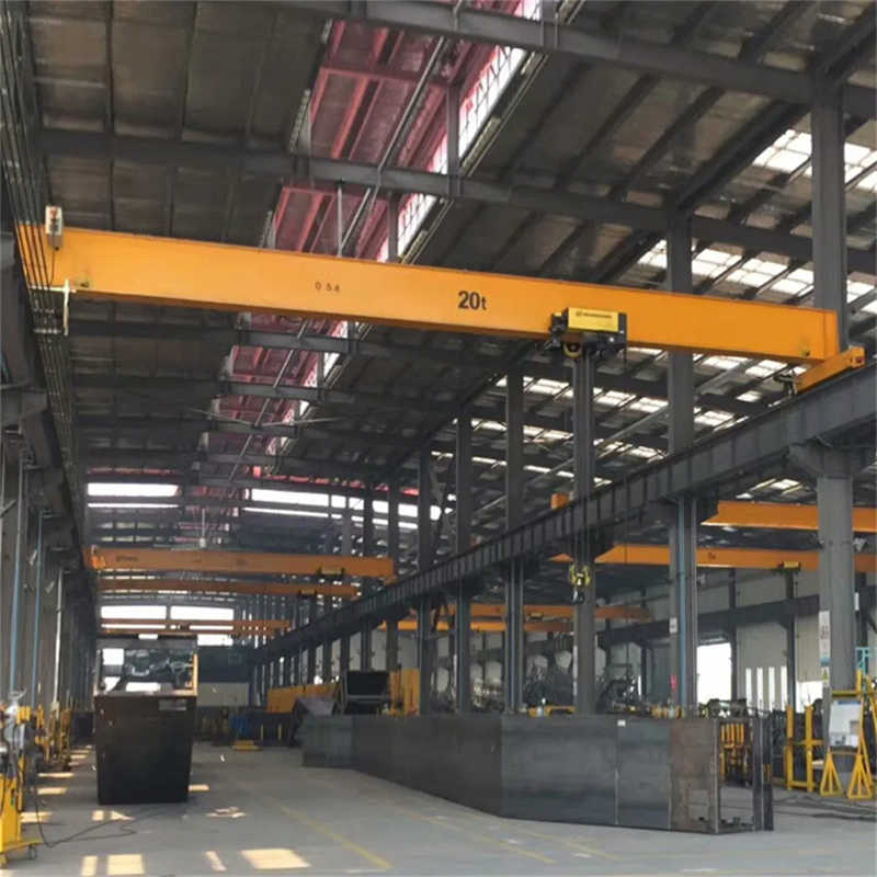 Factory Price 10 Ton Overhead Crane - EU-Compatible VFD & Remote Control