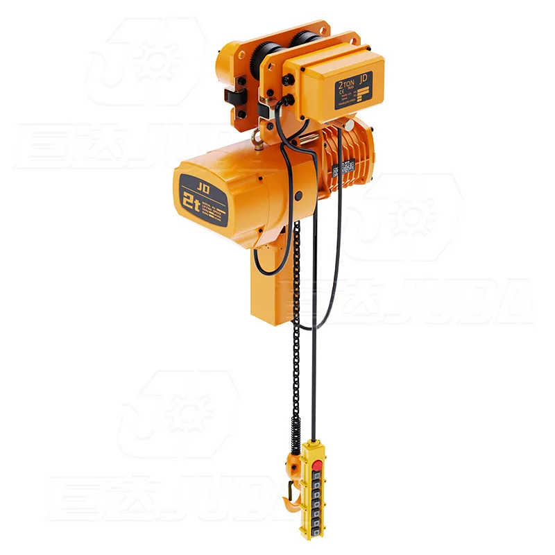 500kg 1000kg 2000kg 3000kg 5000kg Electric Chain Hoist with Travelling Trolley