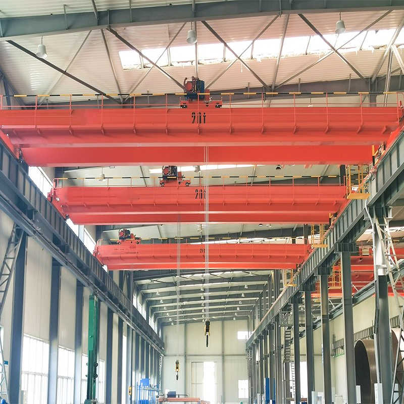 High-Quality 50 Ton Double Girder EOT Crane with CE Certification
