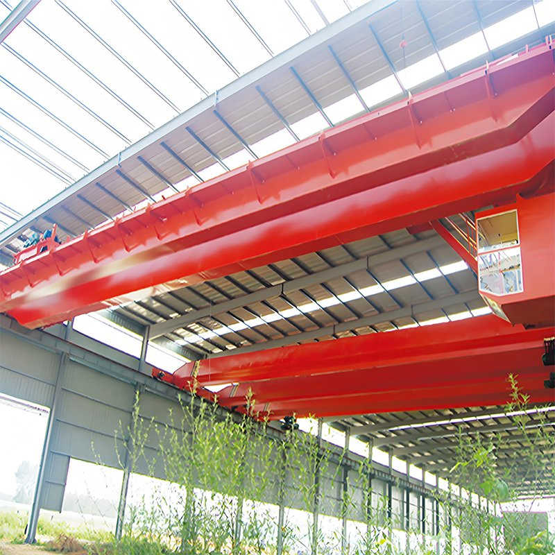 Power-Off Protection Double Girder Bridge Crane for Safe Material Handling