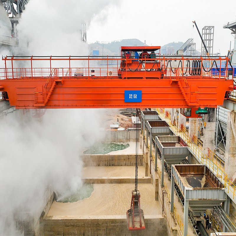 European Style LH Double Girder EOT Crane for Steel Mill & Workshop