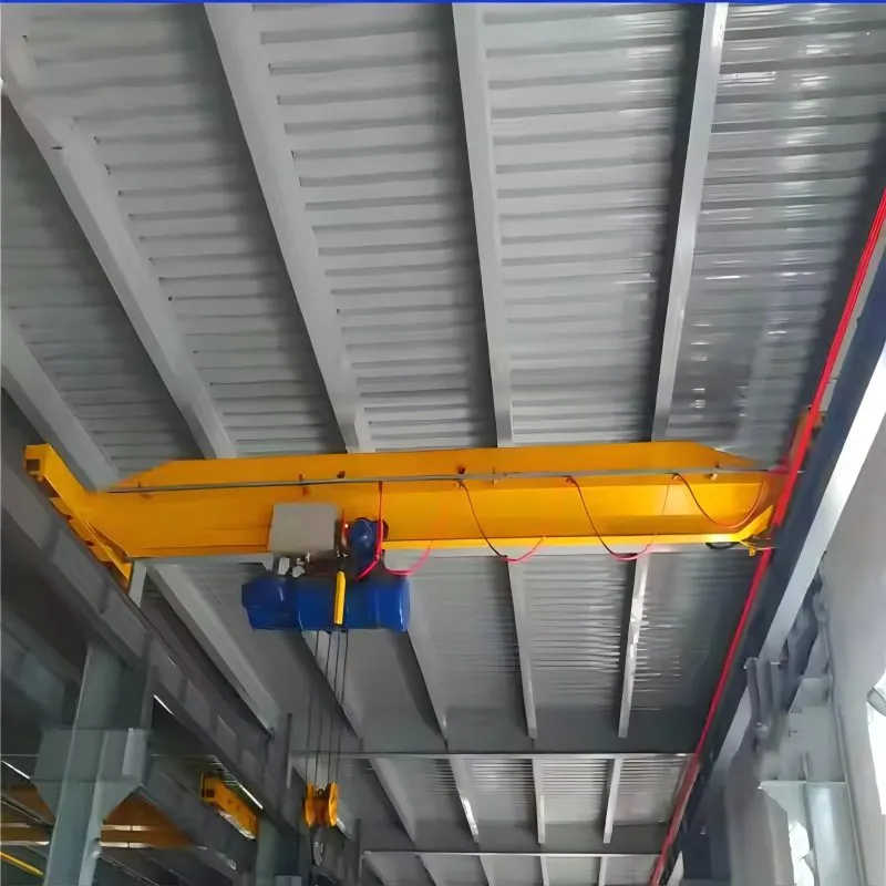 High-Performance Single Girder Bridge Crane with Remote Control Option