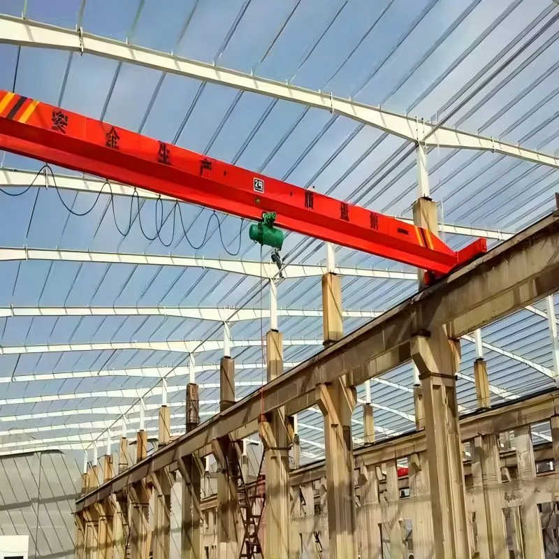 Customizable Span Single Beam Bridge Crane for Warehouse & Workshop