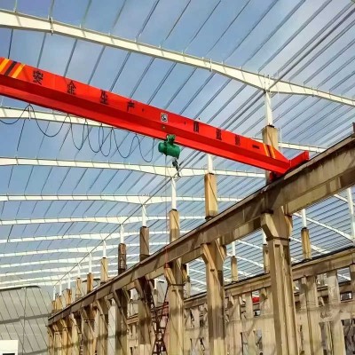 Customizable Span Single Beam Bridge Crane for Warehouse & Workshop