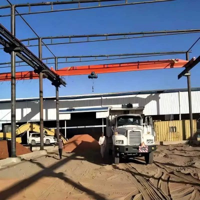 Durable 10 Ton Single Girder EOT Crane with Low Noise & Smooth Operation