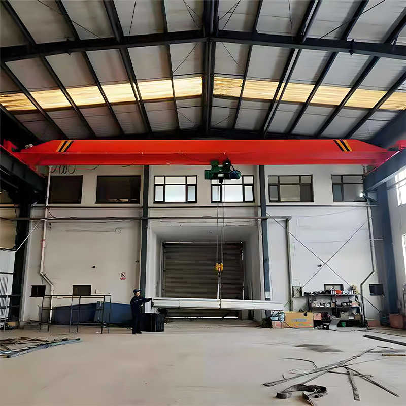 Heavy Duty 15 Ton Single Girder EOT Crane for Manufacturing Plants
