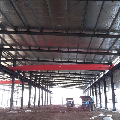 Compact Design Single Beam Overhead Traveling Crane for Small Workshops