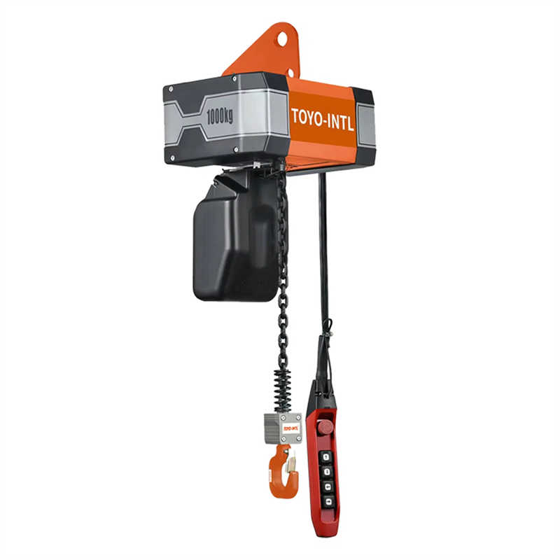 Lightweight 0.5-2 Ton Electric Chain Hoist with Overload Protection