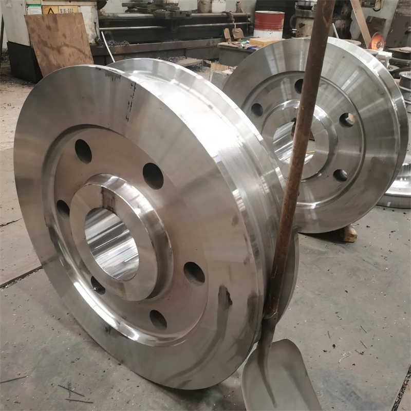 Customized Monorail Overhead Crane Heavy Duty Forged Crane Rail Wheel
