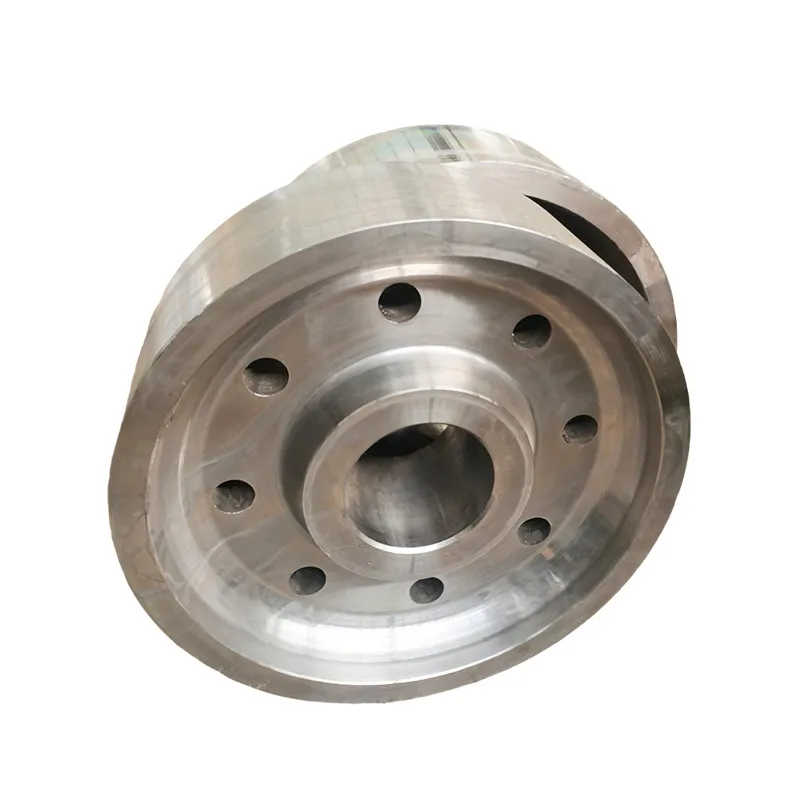 Customized Monorail Overhead Crane Heavy Duty Forged Crane Rail Wheel