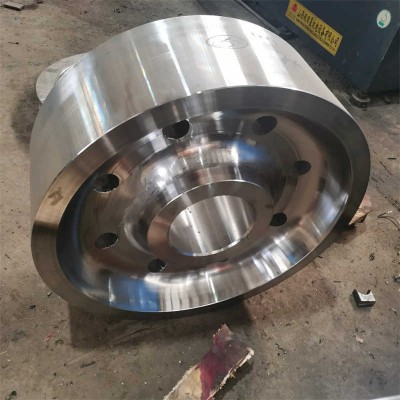 Low Price Quenching Forging Spare Part OEM Wheel Assembly Crane Rail Wheels