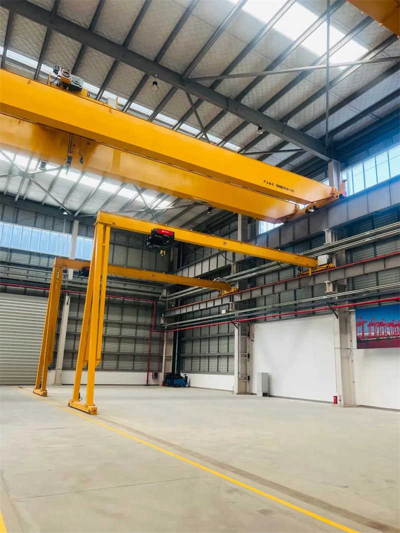 10T-20T Single Girder Gantry Crane – CE Approved for Outdoor Heavy Lifting