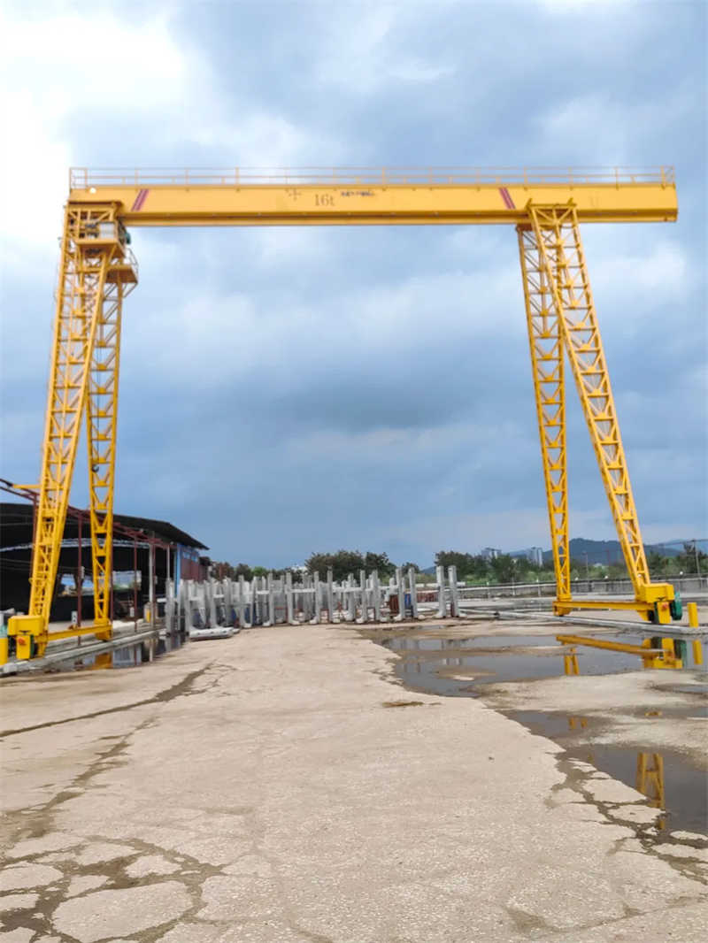 Single Girder Gantry Crane with Electric Hoist – 15T Capacity, CE Compliant