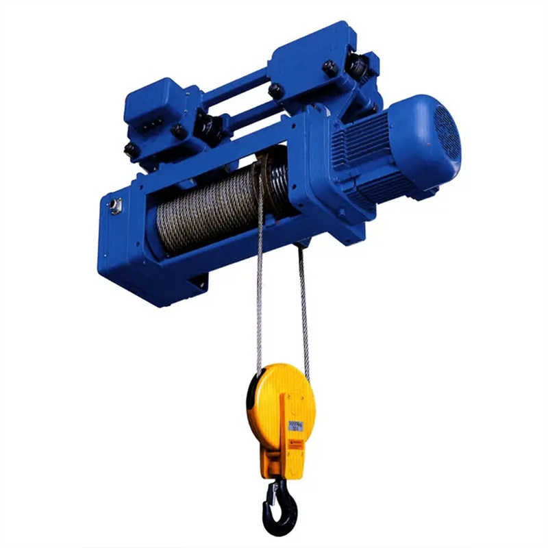 1~10T CD/MD Electric Wire Rope Hoist – Adjustable 5m/10m/15m Lifting Range