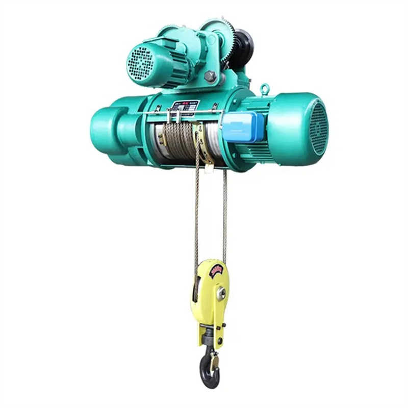 10 Ton Electric Wire Rope Hoist – CD/MD Motorized System with Safety Brake