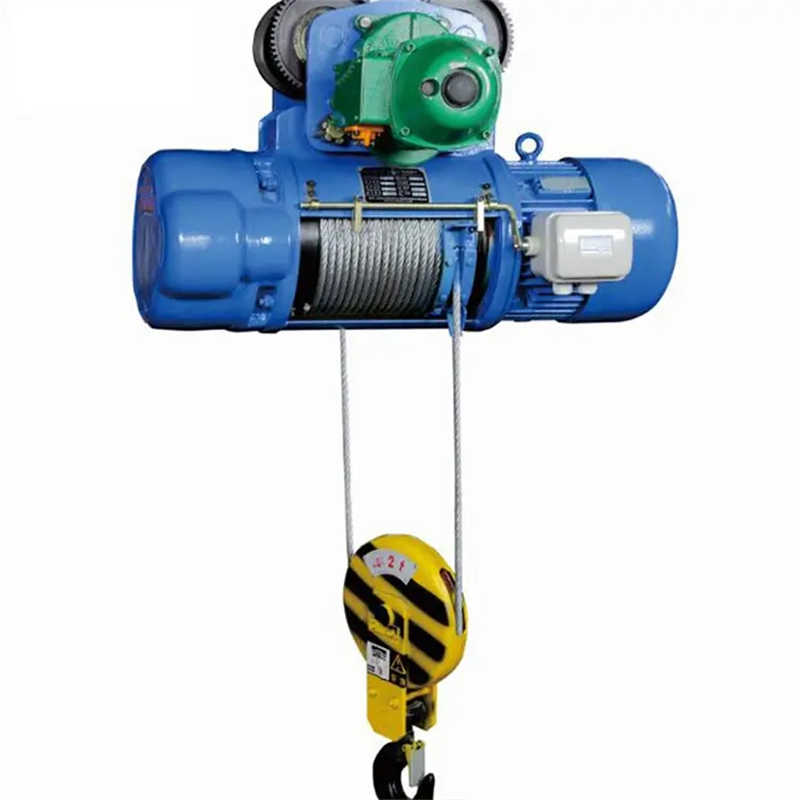 Low-Headroom Electric Wire Rope Hoist – 1-10 Ton, Space-Saving Design