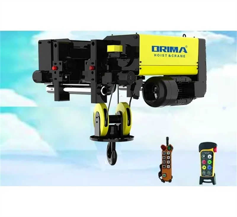 European Standard 5T Electric Wire Rope Hoist Compact Low Headroom Design