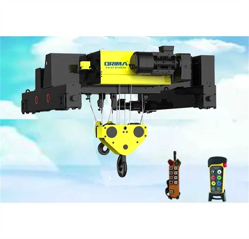Compact 5T Wire Rope Hoist - Low Headroom Solution for Tight Spaces