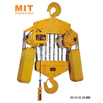 5 Ton Electric Chain Hoist with Integrated Trolley Smooth Precise Load Handling