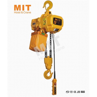 7.5T Electric Chain Hoist with Powered Trolley – Enhanced Mobility & Control