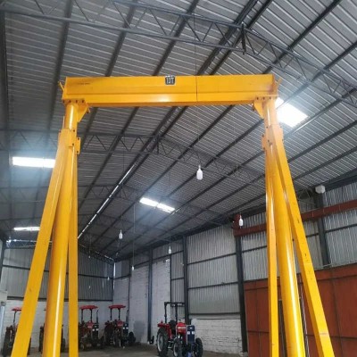 Stainless Steel Portable Gantry Crane - Corrosion Resistant 3t Model