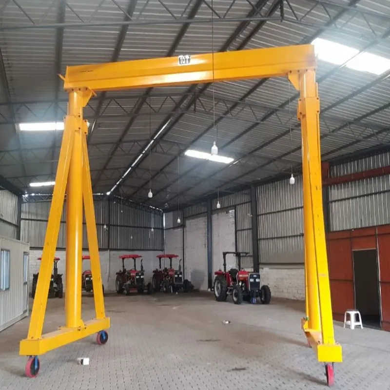 Stainless Steel Portable Gantry Crane - Corrosion Resistant 3t Model