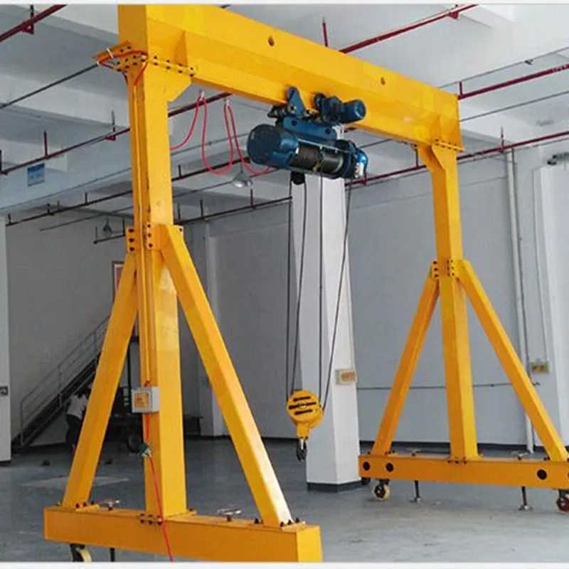 Workshop Portable Gantry Crane (1t-3t) - Easy Assembly & Mobility