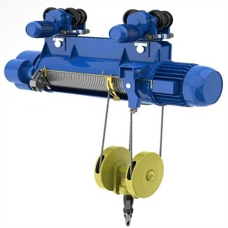 Single-Phase Electric Wire Rope Hoist (110V) - Ideal for Small Workshops