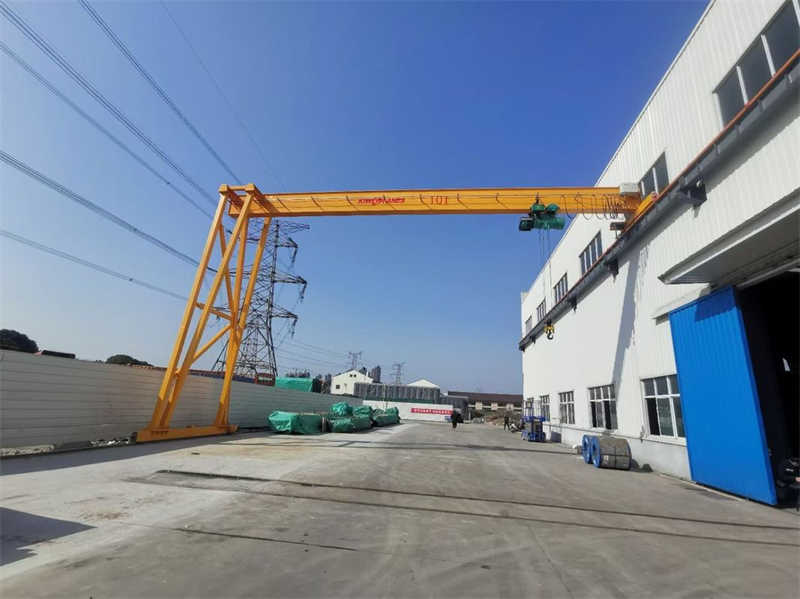 20 Ton Industrial Gantry Crane with Radio Remote Heavy Duty Lifting Solution