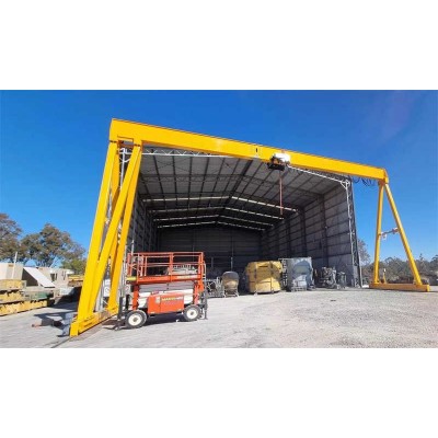 8 Ton Electric Traveling Gantry Crane – Radio Remote Control & High Efficiency