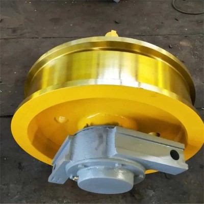 Forging Steel Rail Flange Overhead Crane Wheel Gantry Crane Trolley Wheels