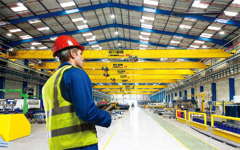 50 Ton Heavy Duty Overhead Travelling Crane CE Certified European Bridge Crane