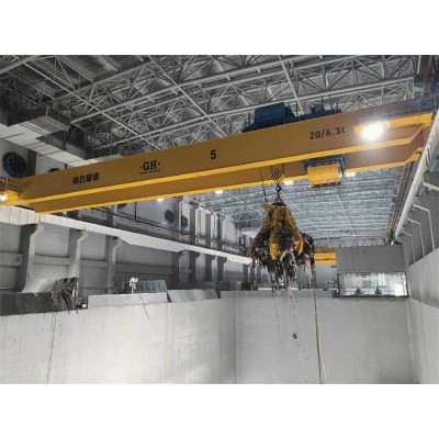 30 Ton Single Girder Overhead Crane Compact European Design for Workshops