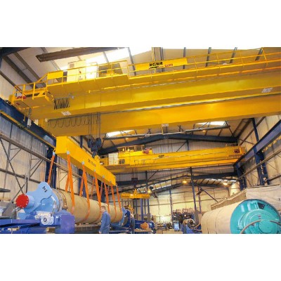 5-75 Ton European Standard Travelling Crane Reliable Overhead Bridge Design