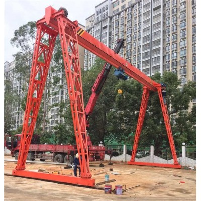 10-16 Ton Single Girder Gantry Crane | European Standard | Quick Assembly