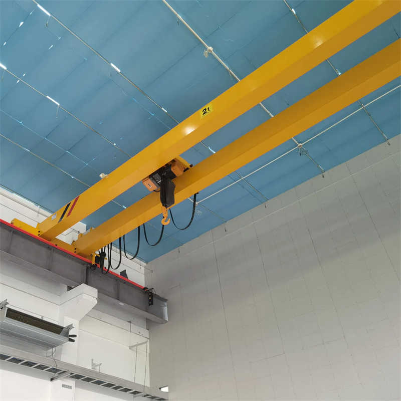 Double Girder Workshop Crane with High-Efficiency Trolley (15-75 Ton)