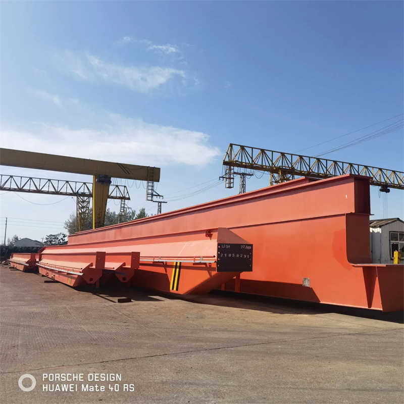 Low-Headroom Double Girder Crane with Compact Trolley Design
