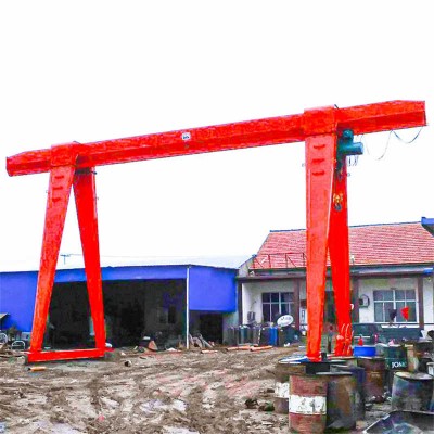 Electric Single Girder Gantry Crane for Workshop Lifting (5-32 Ton Capacity)