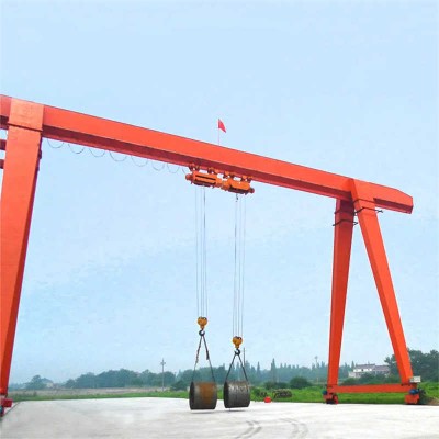 Heavy-Duty Single Girder Gantry Crane with Chain/Wire Rope Hoist