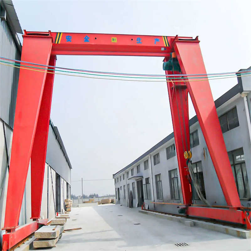 Single Girder Gantry Crane with Variable Speed & Remote Control Option