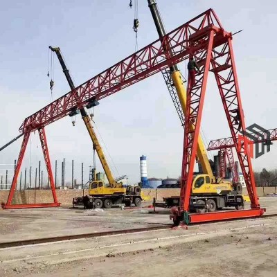 Heavy-Duty Truss-Type Gantry Crane for Outdoor Use (Wind-Resistant Design)