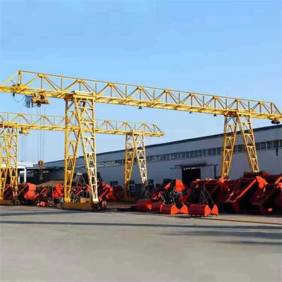 Adjustable Span A-Type Truss Gantry Crane for Construction & Logistics